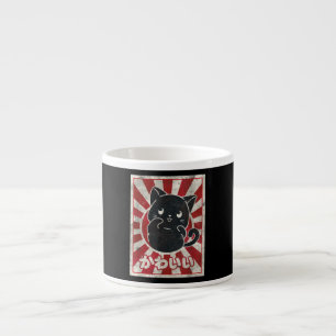 Taza De Espresso Gato Kawaii Gato japonés Anime Gate