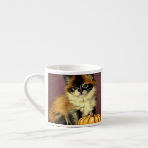 Taza De Espresso Gato Vintage Ragdoll Halloween