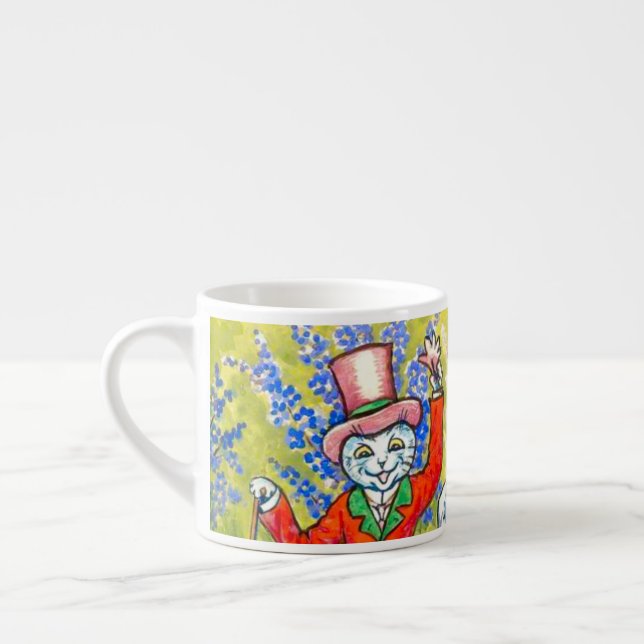 Taza De Espresso Gatos bailando (Izquierda)