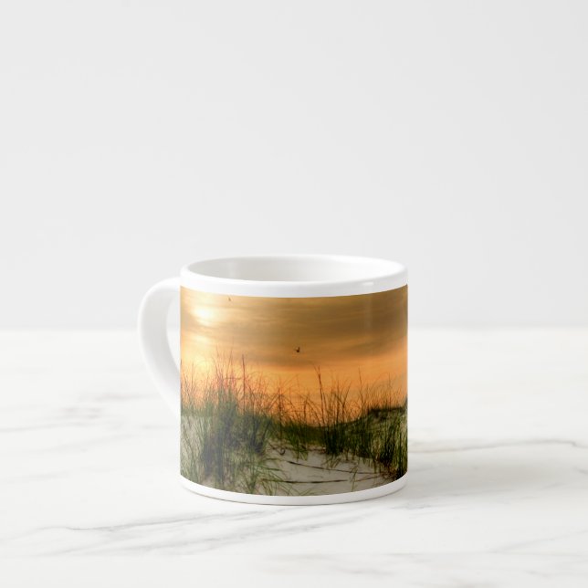 Taza De Espresso Gaviotas al amanecer (Izquierda)