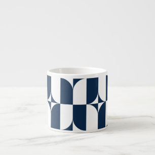 Taza De Espresso Geométrica moderna del siglo XX del siglo XXI en n