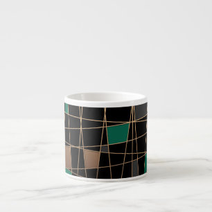 Taza De Espresso Geométrico