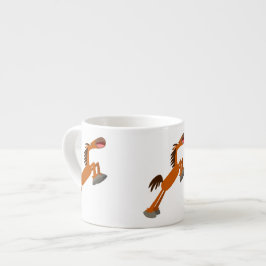 Taza De Espresso ¡Giddyup, Horsey! Personalizado Horse Espresso Mug