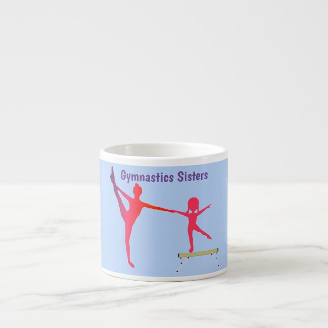 Taza De Espresso Gimnasia Hermanas Espresso Especialidad Mug (Frente)