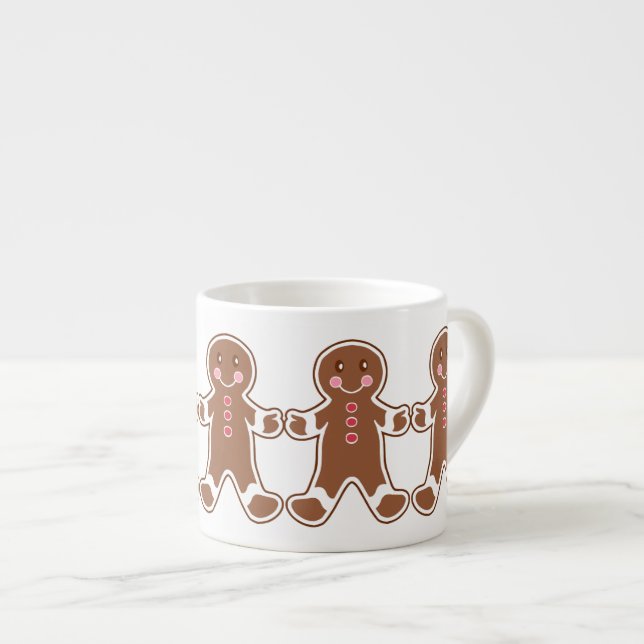 Taza De Espresso Gingerbread Boy Mug (Derecha)