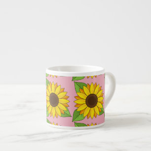 Taza De Espresso Girasol