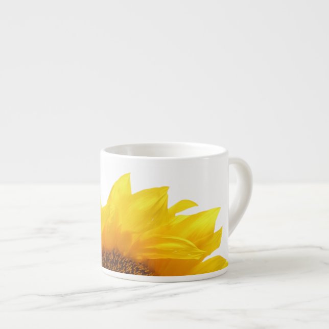 Taza De Espresso girasol amarillo (Derecha)