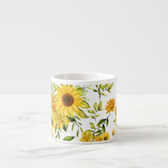 Taza De Espresso Giro acuático 8 (Frente)