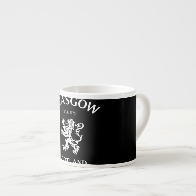 TAZA DE ESPRESSO GLASGOW, ESCOCIA (Derecha)