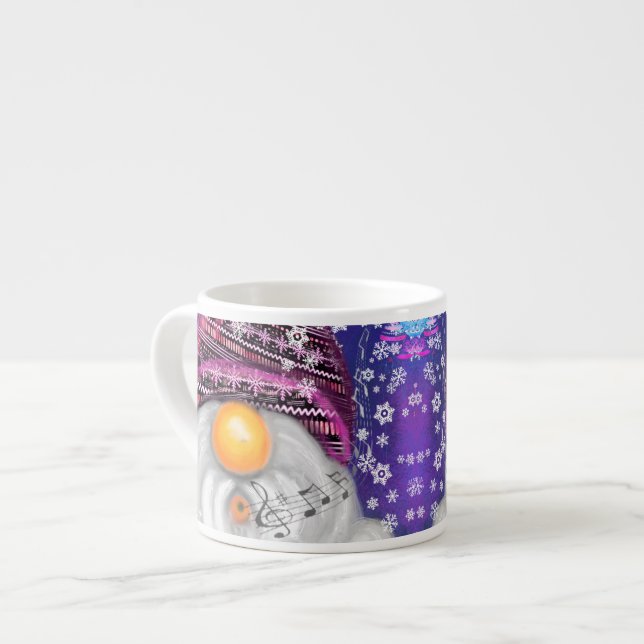 Taza de espresso Gnomos de Navidad (Izquierda)