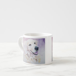 Taza De Espresso Golden retriever