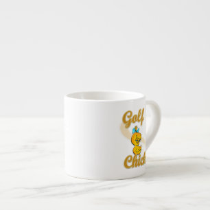Taza De Espresso Golf Chick