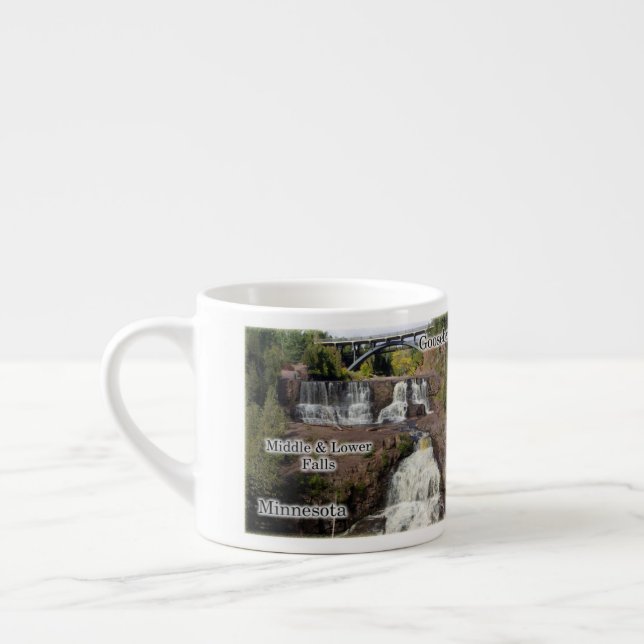 Taza De Espresso Goosberry Falls espresso mug (Izquierda)