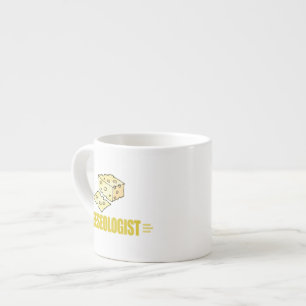 Taza De Espresso Gracioso me encanta el queso