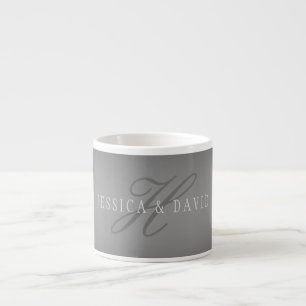 Taza De Espresso Gradualmente cambiando gradiente gris cualquier no