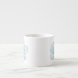 Taza De Espresso Gran flor