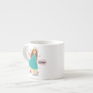 Taza De Espresso Gran Hermana Brown Hair
