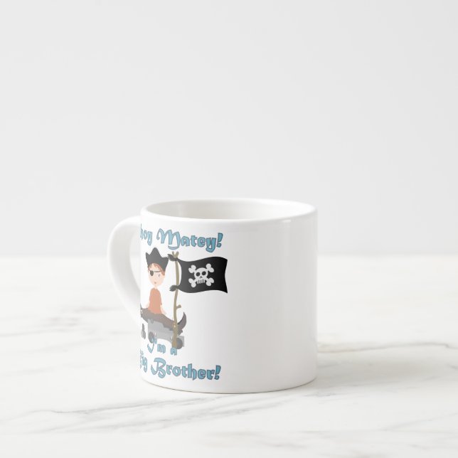 Taza De Espresso Gran Hermano Pirata (Izquierda)