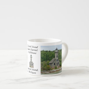 Taza De Espresso Gran Isla East Channel Lighthouse espresso mug