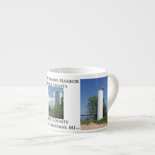 Taza De Espresso Gran Island Harbour Range Luces espresso mug