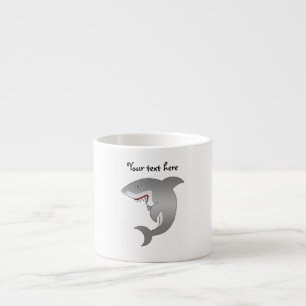 Taza De Espresso Gran tiburón blanco