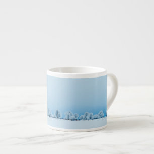Taza De Espresso Granja del invierno