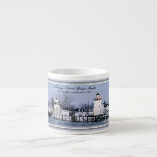 Taza De Espresso Grassy Island Range Lights espresso mug