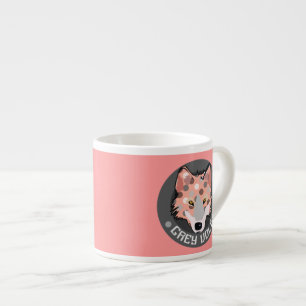 Taza De Espresso Gray Wolf