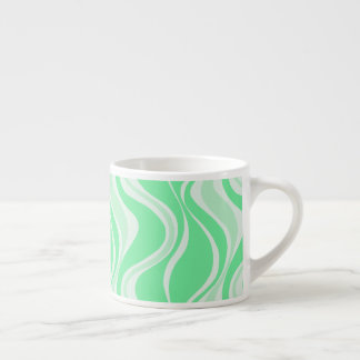 Taza de Espresso Green Waves