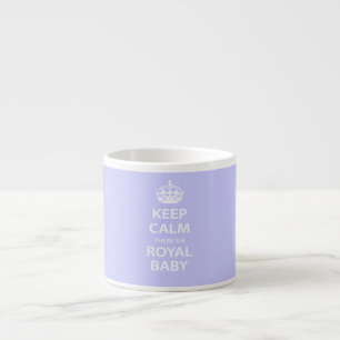 Taza De Espresso Guarde la calma allí es un bebé real