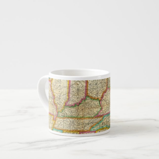 Taza De Espresso Guía de los viajeros de Mitchell (Izquierda)