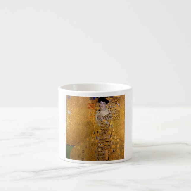 Taza De Espresso Gustav Klimt - Adele Bloch-Bauer I. (Frente)