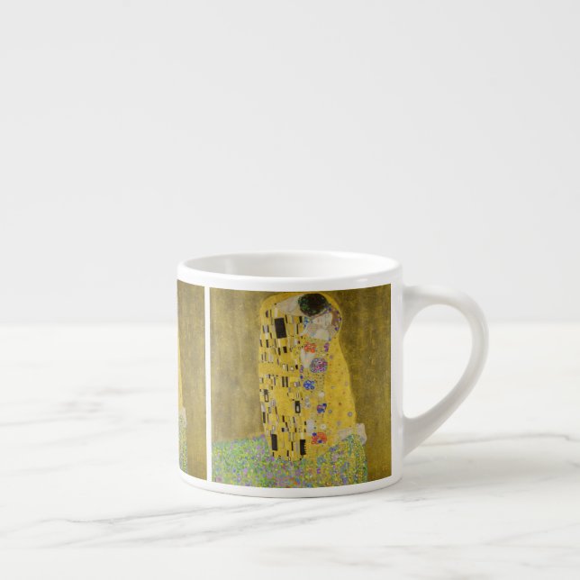 Taza De Espresso Gustav Klimt - El beso (Derecha)
