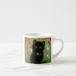 Taza De Espresso Gustav Klimt Kitten