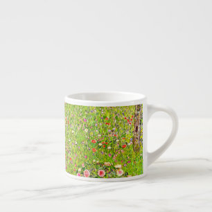Taza De Espresso Gustav Klimt Orchard con Rosas