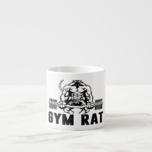 Taza De Espresso Gym Rat