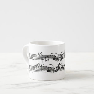 Taza De Espresso Habitación del violoncelo de Bach del café expre
