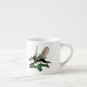 Taza De Espresso Hada de la Sombra de Magnolia