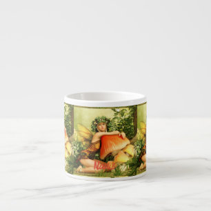 Taza De Espresso Hadas de hongo Thunder_Cove