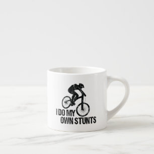 Taza De Espresso Hago Mis Propias Tonterías Graciosas De Ir En Bici