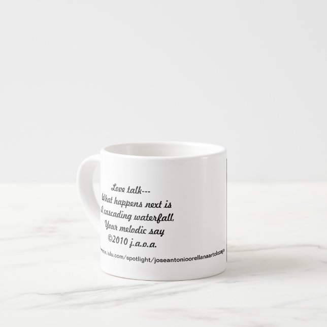 Taza De Espresso Haiku y poemas #2 de Artolozaga (Izquierda)