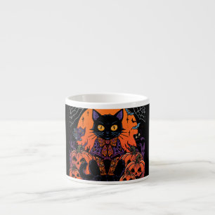 Taza De Espresso Halloween, El Merodeador del Parche de Calabazas,