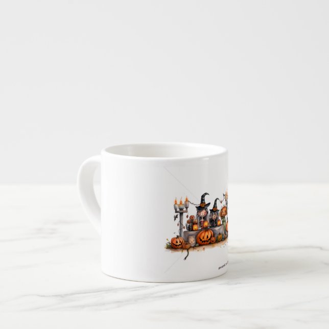 Taza De Espresso Halloween mug (Izquierda)