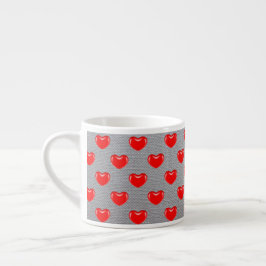 Taza De Espresso Heart Mug