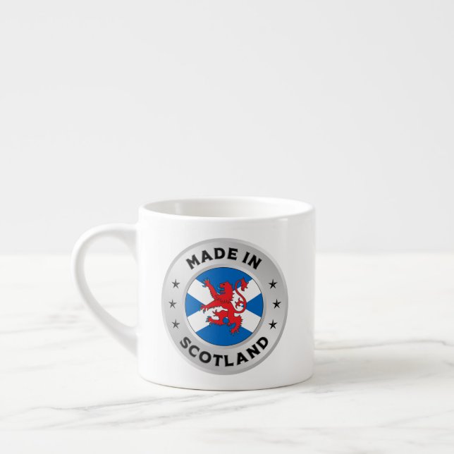 Taza De Espresso Hecho en Escocia (Izquierda)