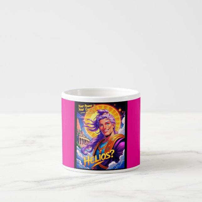 Taza De Espresso Helios. (Frente)