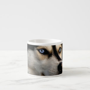 Taza De Espresso Hermosa almohada de lanzamiento Husky