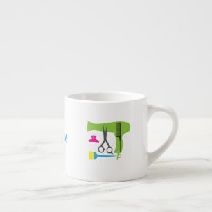 Taza De Espresso Herramientas de los peinados