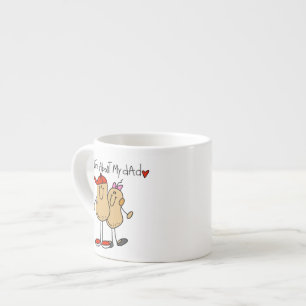 Taza De Espresso Hija - nueces sobre mis camisetas y regalos del