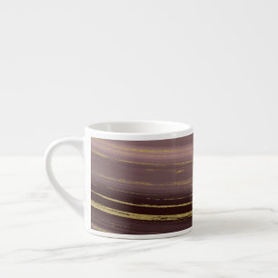 Taza De Espresso Hilos de oro